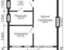 Каркасный дом 6х7 "Богородск"